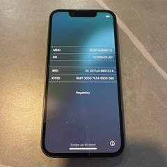 Apple iPhone 13 グリーンの画像