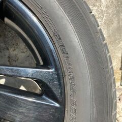 タイヤホイール4本セット　ダンロップ205/60R/16　４穴の画像