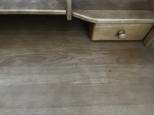【お話中】カリモク家具 アンティークデスクセット
