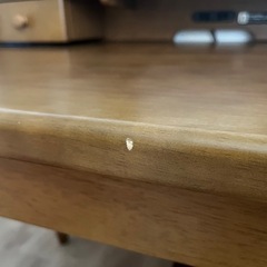 【お話中】カリモク家具 アンティークデスクセットの画像