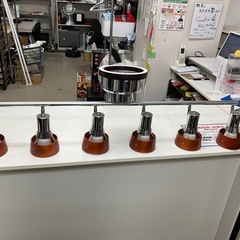 ロ 2503-704 コンポジット 6連スポットライト 年式表記無し 点灯確認済み 電球付き キズ汚れ有りの画像