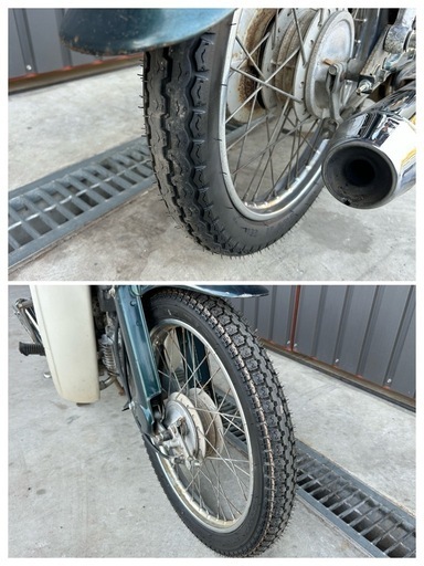 ホンダ スーパーカブDX　C50 好調 前後タイヤ新品