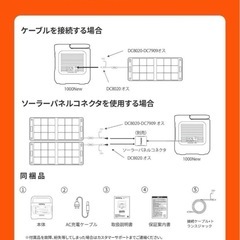 【新品未使用】Jackery1000New ポータブル電源 ソーラーパネル ３点セットの画像