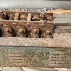 電動ロール成形機 型式不明 単相100V 建築板金 鈑金機械 板金加工