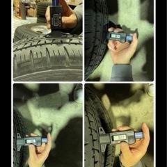 4本セットキャラバン タイヤホイール サマータイヤ 195/80R15 ダンロップの画像