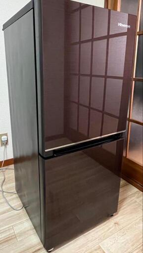 ①2023年最新式★美品★ハイセンス冷凍冷蔵庫135L 配送お手伝い可　電子レンジもあります