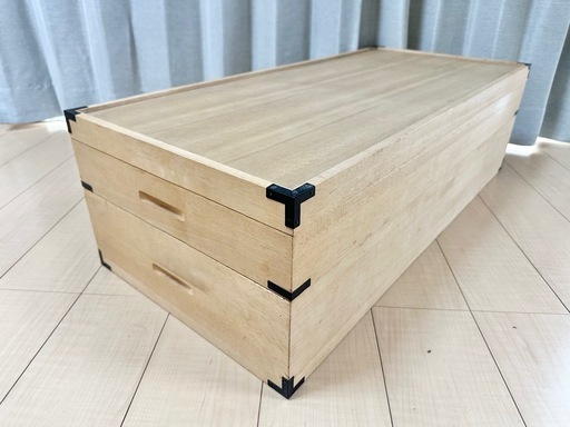 特売　4月15日迄 　たのめる便 　中古　桐箱　衣装ケース 2箱 特売 4月15日迄 たのめる便 中古 桐箱 衣装ケース 2箱