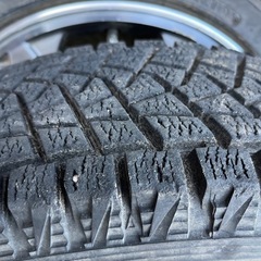 パジェロミニ純正ホイール着用
スタッドレスの画像