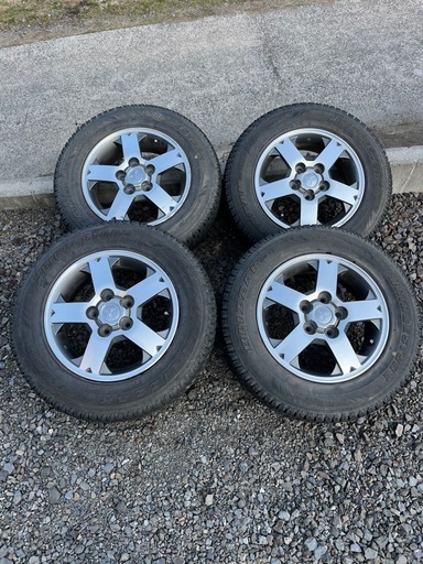 パジェロミニ純正ホイール着用
スタッドレス