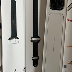 Apple Watch SE本体 ブラック 画面ひび割れ