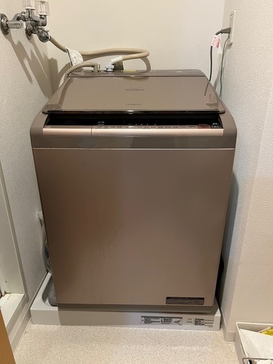 ［言い値でお譲り。お値段より必ずご自身で家から安全に出していただける方優先］HITACHI ビートウォッシュ　タテ型洗濯機