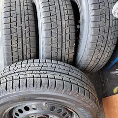 【値下げ】YOKOHAMA　アイスナビ　185/70R14　2019年製　7分山　中古4本セットの画像
