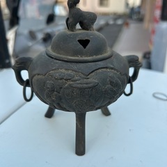 銅製の香炉の画像
