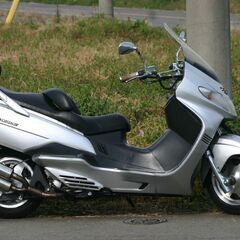 埼玉発645】自賠責保険付SUZUKIスカイウェイブ250ソニックシルバーメタリック (キャブスカ)の画像