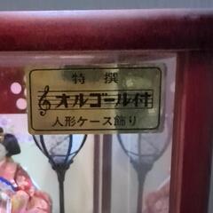 お雛様　ケース付き　オルゴールの画像