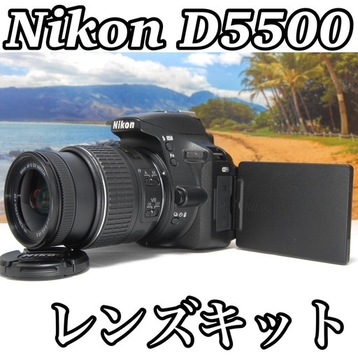 WiFi転送機能搭載 届いてすぐに使える 人気商品 Nikon D5500 美品