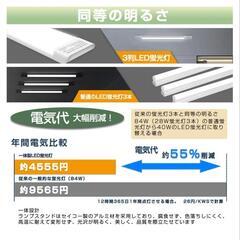 【訳あり】LED照明 80ワット相当の画像