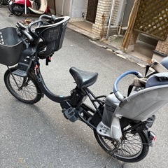 16ahバッテリ付　Panasonic Gyutto パナソニック ギュット・アニーズDX BE-ELAD032 2019年 電動アシスト自転車 戸塚店の画像
