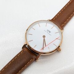 【DANIEL WELLINGTON】Petite Durham Rose Gold 28mm☆Ａ品☆質屋 ユニオン本通店 ダニエルウェリントンの画像