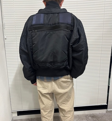 96AW イッセイミヤケ ボンバージャケット　M ヴィンテージ