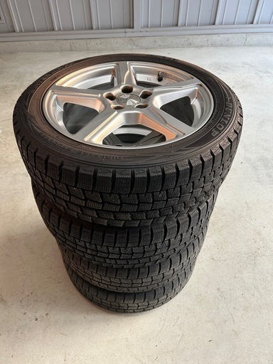 【215/50/R17】スタッドレス/ホイール付4本セット/中古品