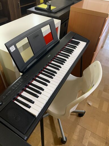 【FU2182】★キーボード YAMAHA ピアジェイロ NP-12 動作確認済 椅子なし ピアノ 堺市 深井 【ジャングルジャングル深井店】