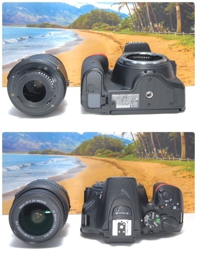 WiFi転送機能搭載 届いてすぐに使える 人気商品 Nikon D5500 美品