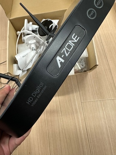 無線防犯カメラ　ハードディスクセット