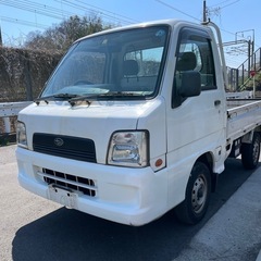 スバルサンバートラック5速4WD エアコンETC記録簿取説ワンオーナー