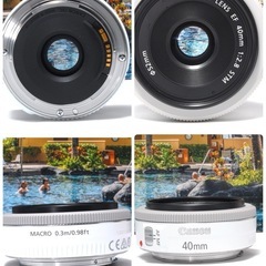 希少カラー 人気カラー 届いてすぐに使える Canon kissX7 単焦点付きの画像
