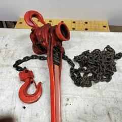 象印　レバーチェーンブロックY-150　1500kg 　中古の画像
