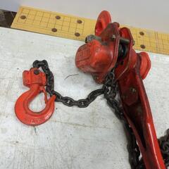 象印　レバーチェーンブロックY-150　1500kg 　中古の画像