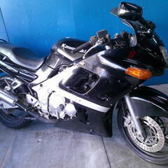 KAWASAKI ZZ-R400-2 黒 格安提供車 半額配送キ...