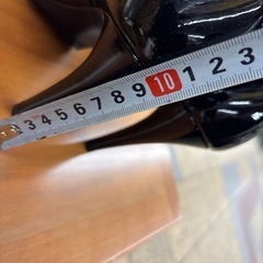 黒　エナメル　日本製　ハイヒール　パンプス　ヒール高さ9cm 未使用の画像