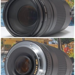 超望遠レンズ 人気商品 美品 純正レンズ Canon EF 75-300mm Ⅱの画像