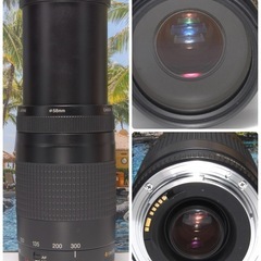 超望遠レンズ 人気商品 美品 純正レンズ Canon EF 75-300mm Ⅱの画像