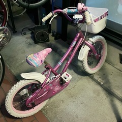 キッズサイクル　16インチ　おまけ付
