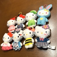【美品】ハローキティ　マクドナルド　ぬいぐるみ　8点セットの画像