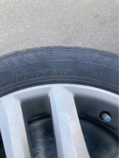 185/60R15　ノーマルタイヤ