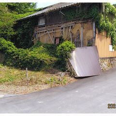 【山口県長門市】約900㎡の土地と家屋（納屋と倉庫付）、お譲りします。S-24-00347_1 - 不動産売買（マンション/一戸建て）