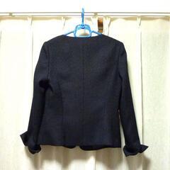 【極美品 / EMMAJAMES】スーツセット セットアップ 9号 ノーカラ－の画像