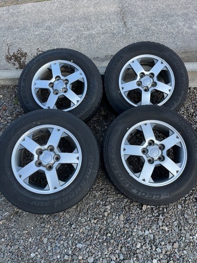 パジェロミニ純正ホイール着用タイヤ