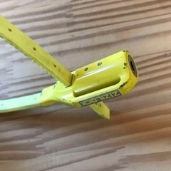 自転車ライトと鍵セットの画像