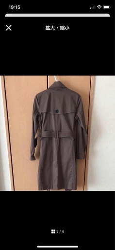 極美品バーバリートレンチコート