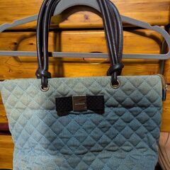 dazzlinデニムトートバッグ