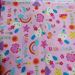 新品　キャラクター　うさはな　生地　布地の画像