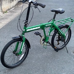 ★ハマー 折りたたみ自転車の画像
