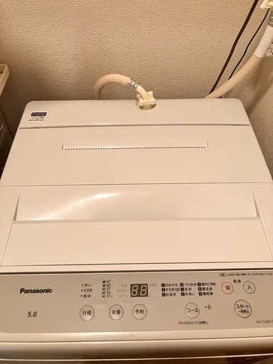 2022年製Panasonic 5kg洗濯機