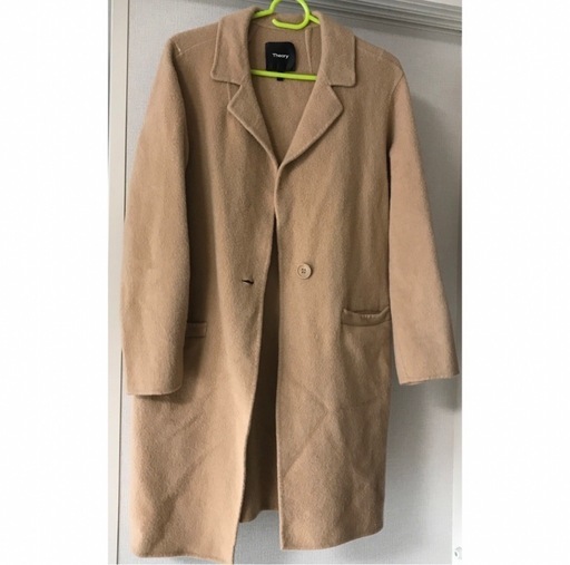 Theory セオリー
チェスターコート　キャメル