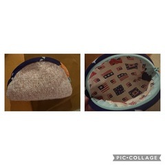 手作りポーチ 小銭入れとかにピッタリです